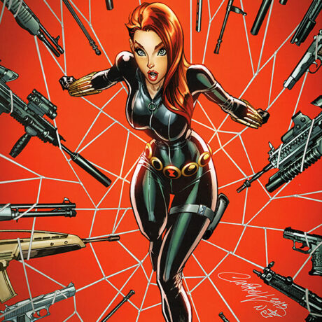 Afiche Black Widow
