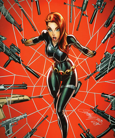 Afiche Black Widow