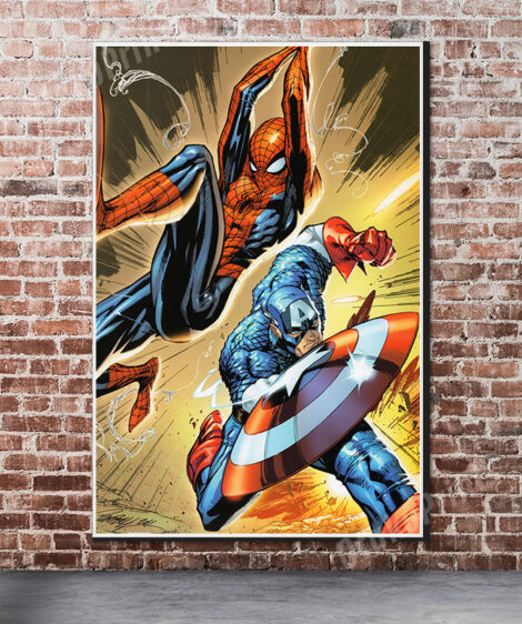 Spider-Man & Capitán América - Image 2