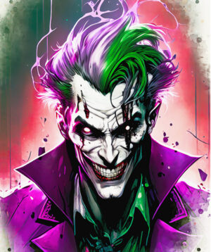 Joker Madness Portrayed