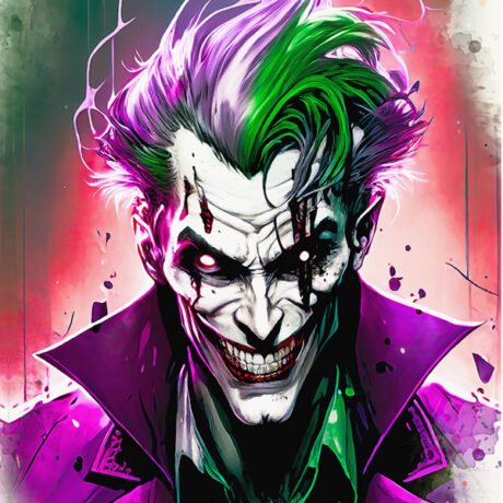 Joker Madness Portrayed