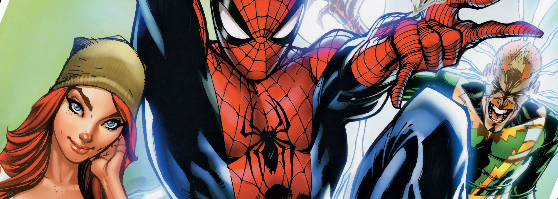 Afiche clasico de Spiderman