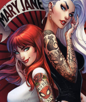 Mary Jane y Felicia Spidey Tattoo